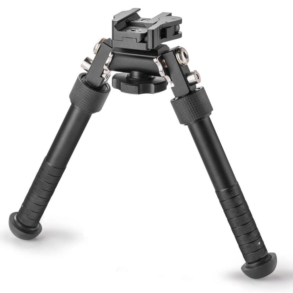 shoXx Zweibein Bipod 12-23cm Aluminium Schnellverschluss 360� Schwenkfunktion f�r Picatinny-Schiene Bild 2